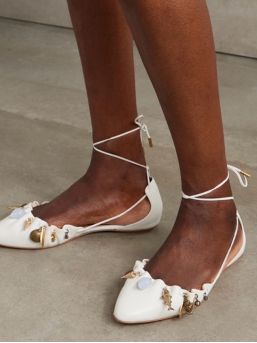 ISO Chloé Sea Treasures flat sandals